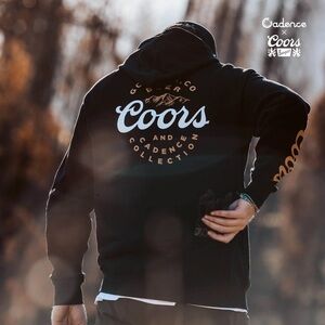 Coors x Cadence Graphic Hoodie w/ Beer Holder Pockets